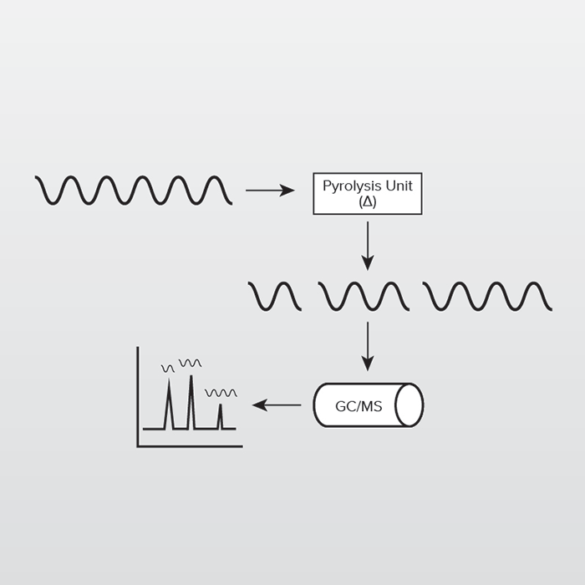 热解气相色谱/质谱(GC-MS)